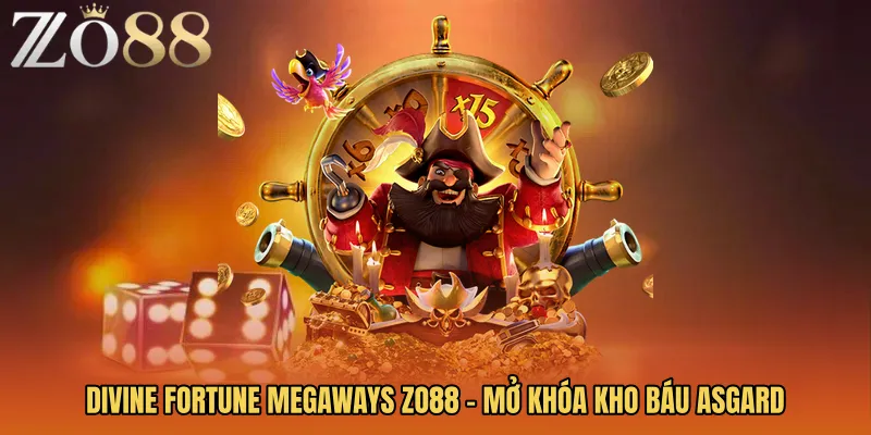 Divine Fortune Megaways ZO88 - Mở Khóa Kho Báu Asgard