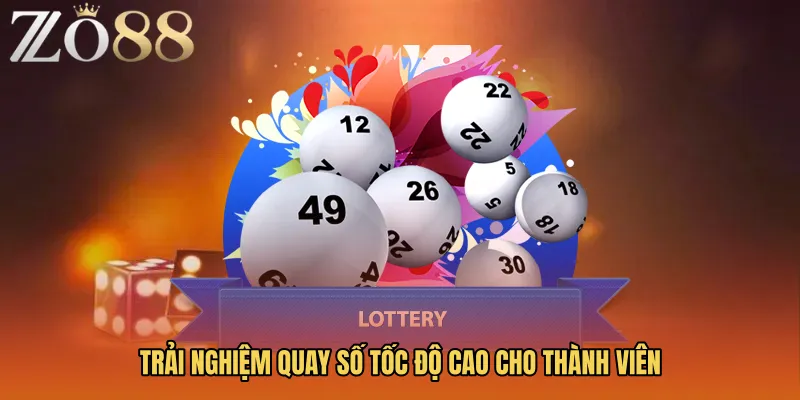 Trải nghiệm quay số tốc độ cao cho thành viên