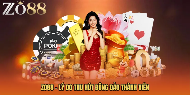 ZO88 - Lý Do Thu Hút Đông Đảo Thành Viên